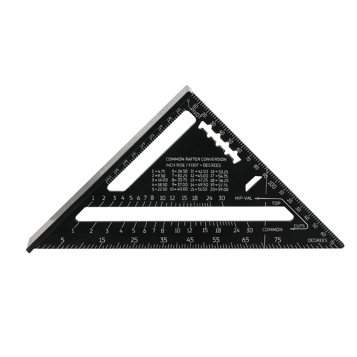 Rikä 7in (177mm) Professional Metric Rafter Square